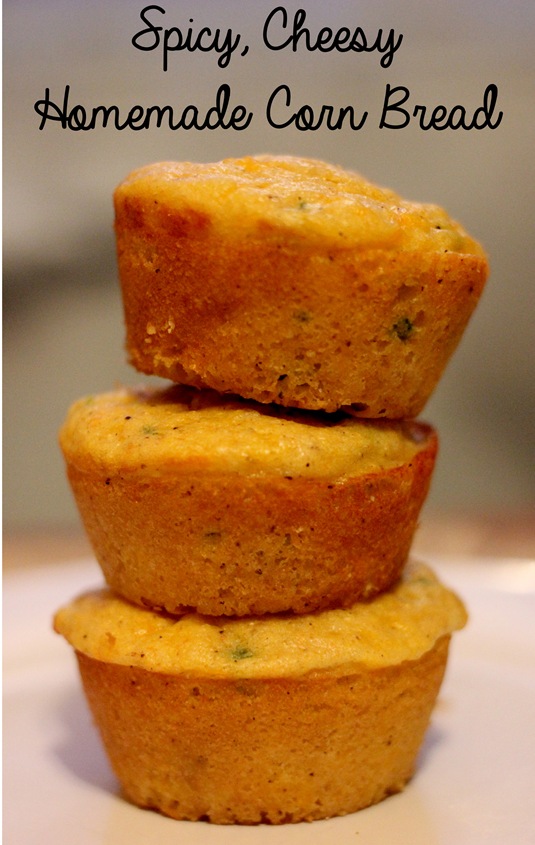 Spicy Cheesy Corn Bread Recipe
