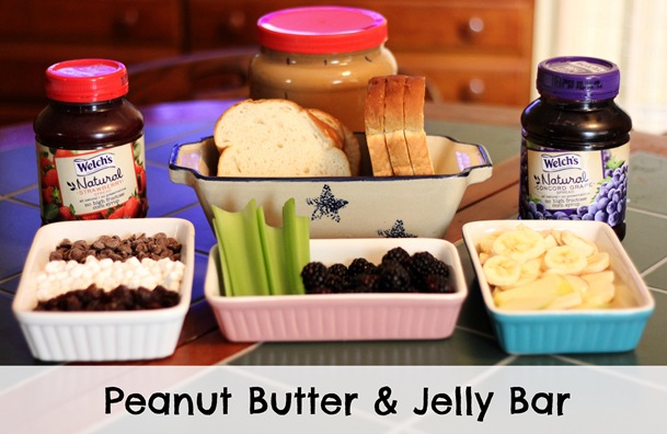 Peanut Butter and Jelly Bar